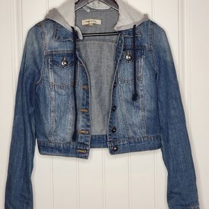Hooded Jean Jacket